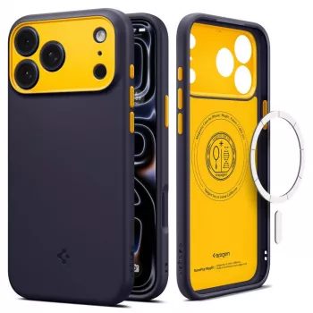 Spigen Nano Pop Mag MagSafe-cover til iPhone 18 Pro / 17 Pro - Blueberry Navy