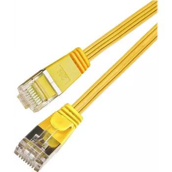 Wirewin SLIM S6 25 GE - Cat.6 SLIM patchkabel, STP(PIMF), 25 m, gul (PKW-STP-SLIM-KAT6 25.0 GE)