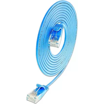 Wirewin PKW-LIGHT-K6 2.0 BL Cat.6 Slim-Light Patch Cable, U/UTP, 2.0 m, Blue