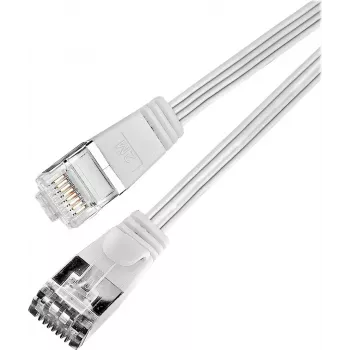 Wirewin Cat.6 SLIM Patch Cable STP PIMF 0.75 m Grey PKW-STP-SLIM-KAT6 0.75