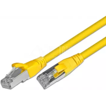 Wirewin Cat.5e F/UTP 0.25m Network Cable, Yellow PKW-STP-K5E  0.25 GE