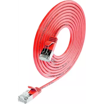 Wirewin Triotronik PKW-LIGHT-STP-K6 2.0 RT Cat6 F/FTP Patch Cable, RJ45 Male to Male, 2m, Black