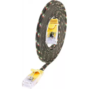 Wirewin Cat.6 SLIM-Tough Patch Cable U/UTP 0.5 m Yellow PKW-TOUGH-K6 0.5 GE