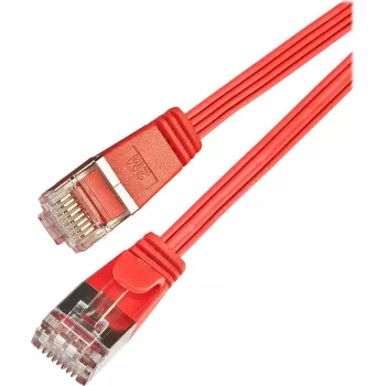 Wirewin SLIM S6 1.5 RT - Cat.6 SLIM Patch Cable, STP (PIMF), 1.5 m, Red PKW-STP-SLIM-KAT6 1.5 RT