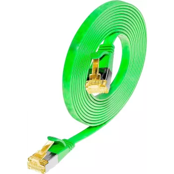 Wirewin Cat6a U/FTP Slim Patch Cable, RJ-45, 3m, Green PKW-STP-SLIM-K6A 3.0 GN
