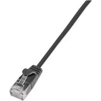 Wirewin Triotronik PKW-LIGHT-STP-K6 0.5 SW Cat6 S/FTP Patch Cable, Black, 0.5 m