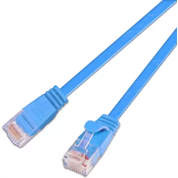 Wirewin SLIM S6 25 BL - Cat.6 SLIM Patch Cable, STP(PIMF), 25 m, Blue PKW-STP-SLIM-KAT6 25.0 BL