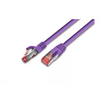 Wirewin PKW-PIMF-KAT6A 7.5 VI Cat6a S/FTP Network Patch Cable, 7.5 m, Violet