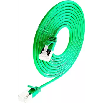 Wirewin Cat 6a U/FTP slim Ethernet-patchkabel, 0,25 m, grøn PKW-LIGHT-STP-K6A 0.25 GN