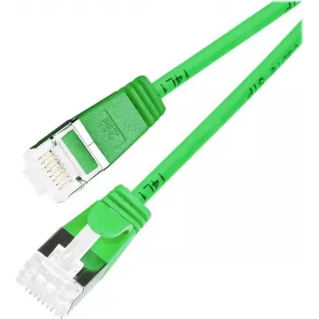 Wirewin Cat 6a U/FTP slim Ethernet-patchkabel, 0,25 m, grøn PKW-LIGHT-STP-K6A 0.25 GN