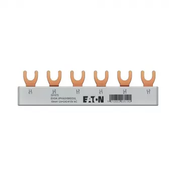 Eaton 3-faset gaffelskinne EVGK-3PHAS/6MODUL 63A 400V 6 moduler (EP-501075)
