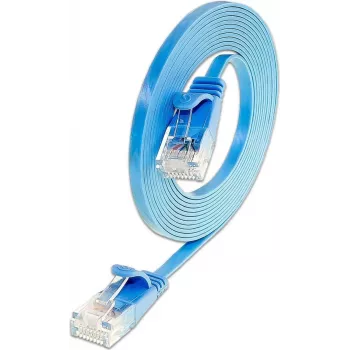 Wirewin SLIM U6 2 BL - Cat.6 Slim Patch Cable, U/UTP, 2.0 m, Blue (PKW-SLIM-KAT6 2.0 BL)