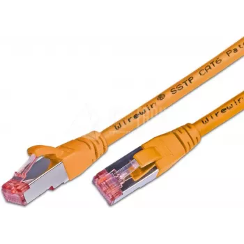 Wirewin CAT6 S/FTP LSOH Patch Cable, 15 m, Orange PKW-PIMF-KAT6 15.0 OR