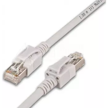 Wirewin PKL-PIMF-KAT6A 1.0 Cat6a S/FTP netværkskabel, 1 m, grå