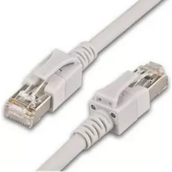 Wirewin PKL-PIMF-KAT6A 2 m Cat6a S/FTP netværkskabel (RJ45, 10 Gbps, 500 MHz, hvid) PKL-PIMF-KAT6A 2.0