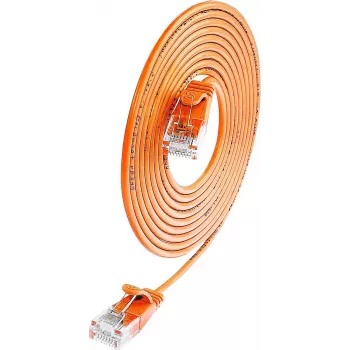 Wirewin SLIM UL6 2 OR - Cat.6 SLIM-Light Patch Cable, U/UTP, 2.0 m, Orange (PKW-LIGHT-K6 2.0 OR)