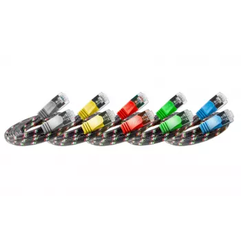 Wirewin SLIM ST6 2 GE - Cat.6 SLIM-Tough kabel, F/FTP, 2,0 m, gul PKW-TOUGH-STP-K6 2.0 GE