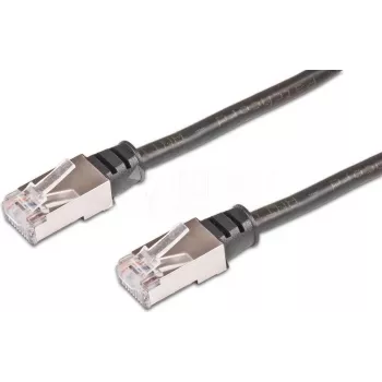 Wirewin PKW-OUT-K5E 10.0 Cat5e U/FTP patchkabel, RJ45, sort, 10 m