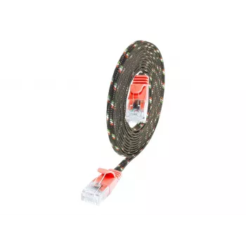 Wirewin PKW-TOUGH-K6 10.0 RT - Cat.6 Slim Tough-patchkabel, U/UTP, 10 m, rød