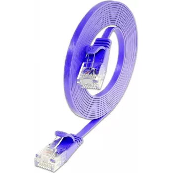 Wirewin Triotronik Cat 6 U/UTP-patchkabel, 5 m, RJ45, violet PKW-SLIM-KAT6 5.0 VT