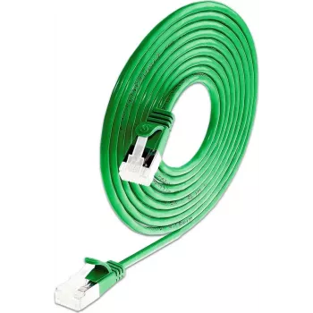 Wirewin Cat6a U/FTP SLIM ethernet-patchkabel, 10 Gbps, grøn, 0,15 m PKW-LIGHT-STP-K6A 0.15 GN