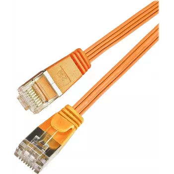 Wirewin SLIM S6 7.5 OR - Cat.6 SLIM-patchkabel, STP(PIMF), 7,5 m, orange (PKW-STP-SLIM-KAT6 7.5 OR)