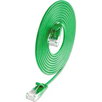 Wirewin Cat6a U/UTP 10 Gigabit Slim Ethernet-patchkabel, 0,5 m, grøn SLIM-L-UU-K6A 2.0 GN
