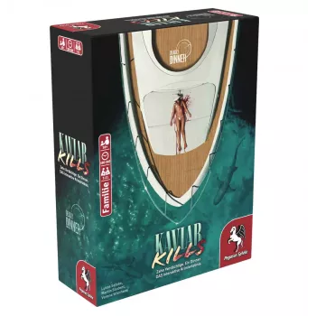 Pegasus Spiele Deadly Dinner – Kaviar Kills 19014G krimi-selskabsspil