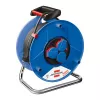 Brennenstuhl Garant 25 m kabeltromle med 4 Schuko-stikdåser, termobeskyttelse, IP20, sort