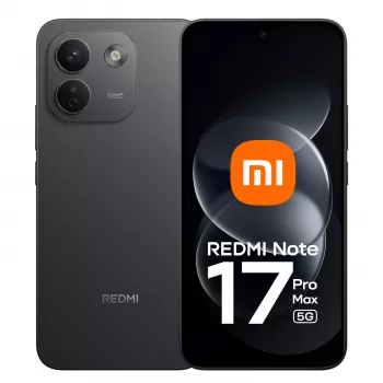 Xiaomi Redmi Note 17 Pro Max 8GB RAM 512GB lager 5G Dual SIM sort NFC