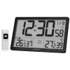 KIENZLE Jumbo NEO LCD vejrstation vægur sort