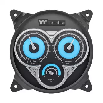 Thermaltake Pacific TF3 væskekølingssystem dashboard sort