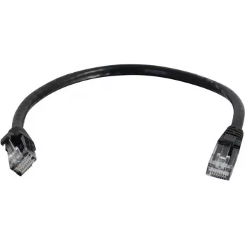 C2G 0,3m Cat6 Snagless UTP patchkabel, sort 83404