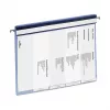 DURABLE Personalemappe med ophængsskinne A4 blå 255406