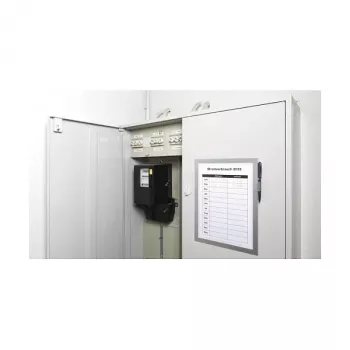 DURABLE DURAFRAME NOTE A4 selvklæbende informationsramme, sort 499323