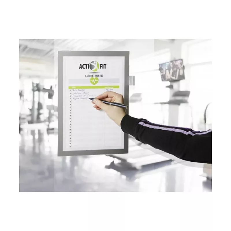 DURABLE DURAFRAME NOTE A4 selvklæbende informationsramme, sort 499323