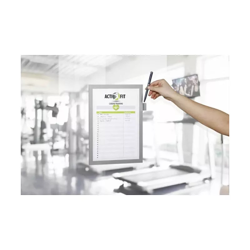 DURABLE DURAFRAME NOTE A4 selvklæbende informationsramme, sort 499323