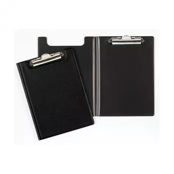 DURABLE clipboard-mappe A5 sort med fjederclips 2359-01