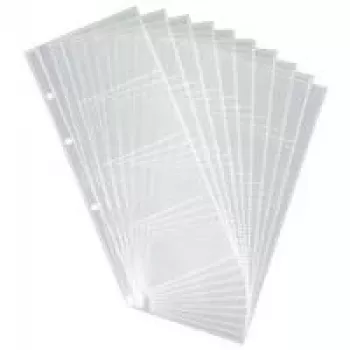 DURABLE VISIFIX® 80 udvidelsessæt lommer, transparent, 10-pak (238719)