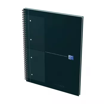 Oxford International Collegeblock notesbog, DIN A4+, ternet, hardcover, spiralindbundet, 80 blade, SCRIBZEE-kompatibel 400191148
