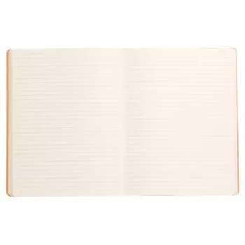 RHODIA RHODIARAMA notesbog B5 linjeret sort kunstlæder 80 blade 117502C