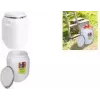 EDA 50L hvid plastbeholder med låg 010559 NA