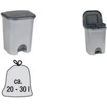 keeeper Torge pedalspand, 2x 11 liter, sølv 1153616000000