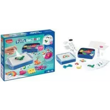 Maped Creativ Pixel Factory Vandperle-kunstsæt - 1100 perler, 50 specialperler, 25 designs 907700