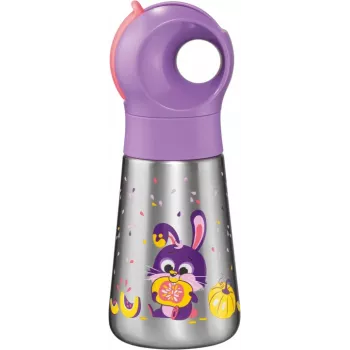 Maped PICNIK Insulated Drinking Bottle Rabbit 350 ml Stainless Steel with Straw 873002