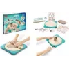 Maped Creativ Keramikstudio-sæt til børn fra 5 år, lufttørrende ler med 6 farver, værktøj, pensel og lak 907224