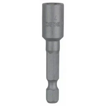 Bosch topnøgleindsats 1/4 inch drev 7 mm sekskant 50 mm længde chrom-vanadium-stål 2608550070