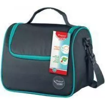 Maped PICNIK Lunch Bag ORIGINS med skulderrem, grå, 100% Polyester ydermateriale, PEVA for, 1 stk (872106)