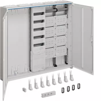Hager universZ multimediesystemskab ZB35APZ2, 1100x1300mm, IP44, hvid
