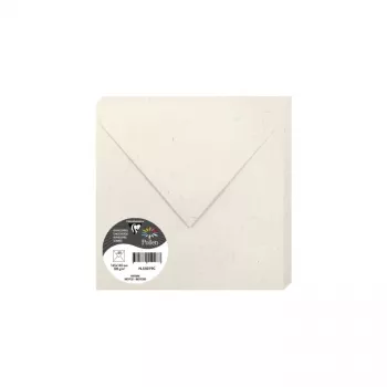 Clairefontaine Pollen Natura konvolut af genbrugspapir, kvadratisk, 165 x 165 mm, 120 g/m², enkeltstk 55019C